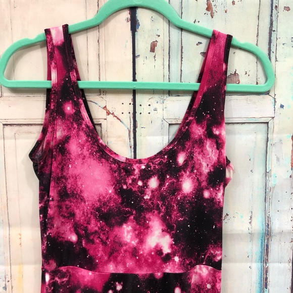 Soft Pink and Black Dress - Picture 4 of 5